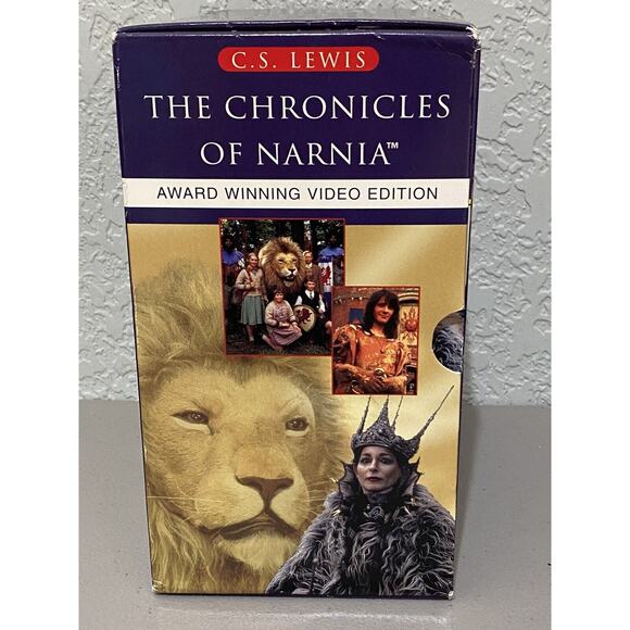 The Chronicles of Narnia Box Set Complete 6 VHS Tapes 1988-1990 C. S. Lewis BBC - Picture 2 of 14